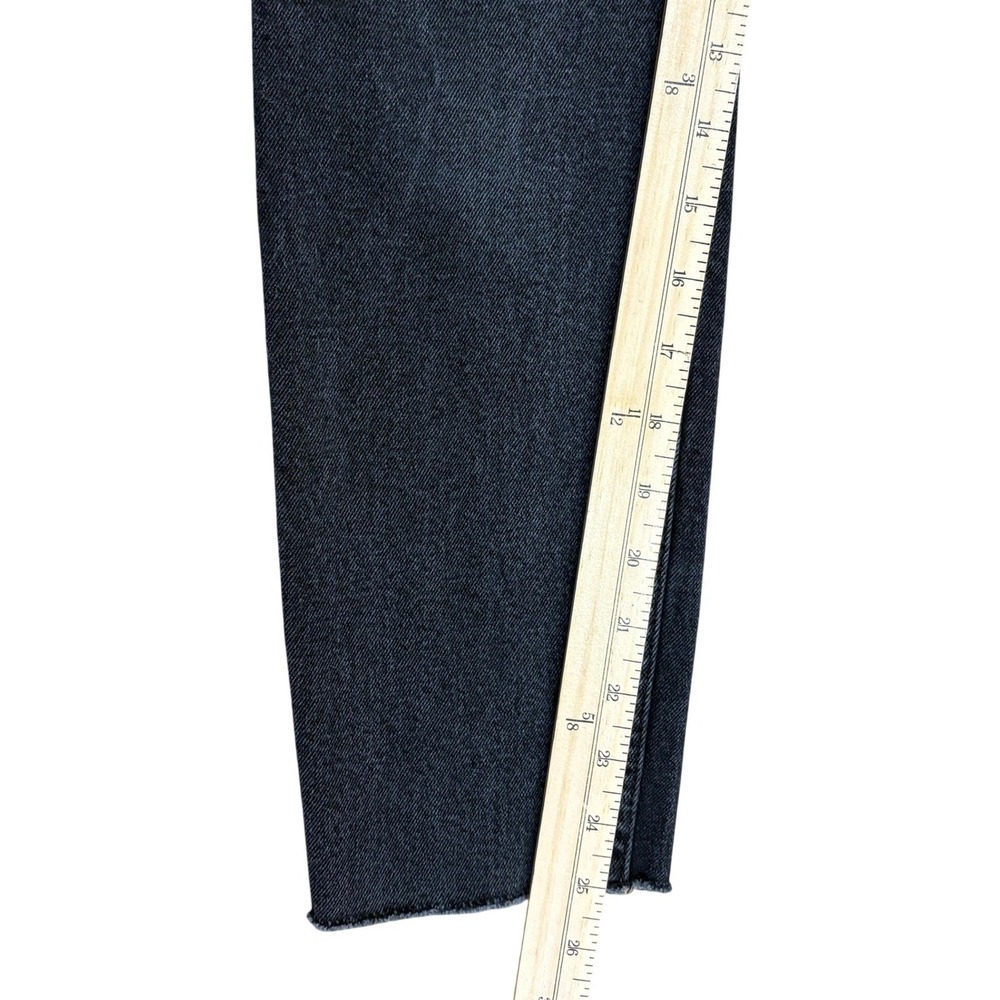 Hollister Y2K Mom Jeans Womens 0R‎ W24 L27 Black Ultra High-Rise Stretch 2010 - Picture 7 of 11